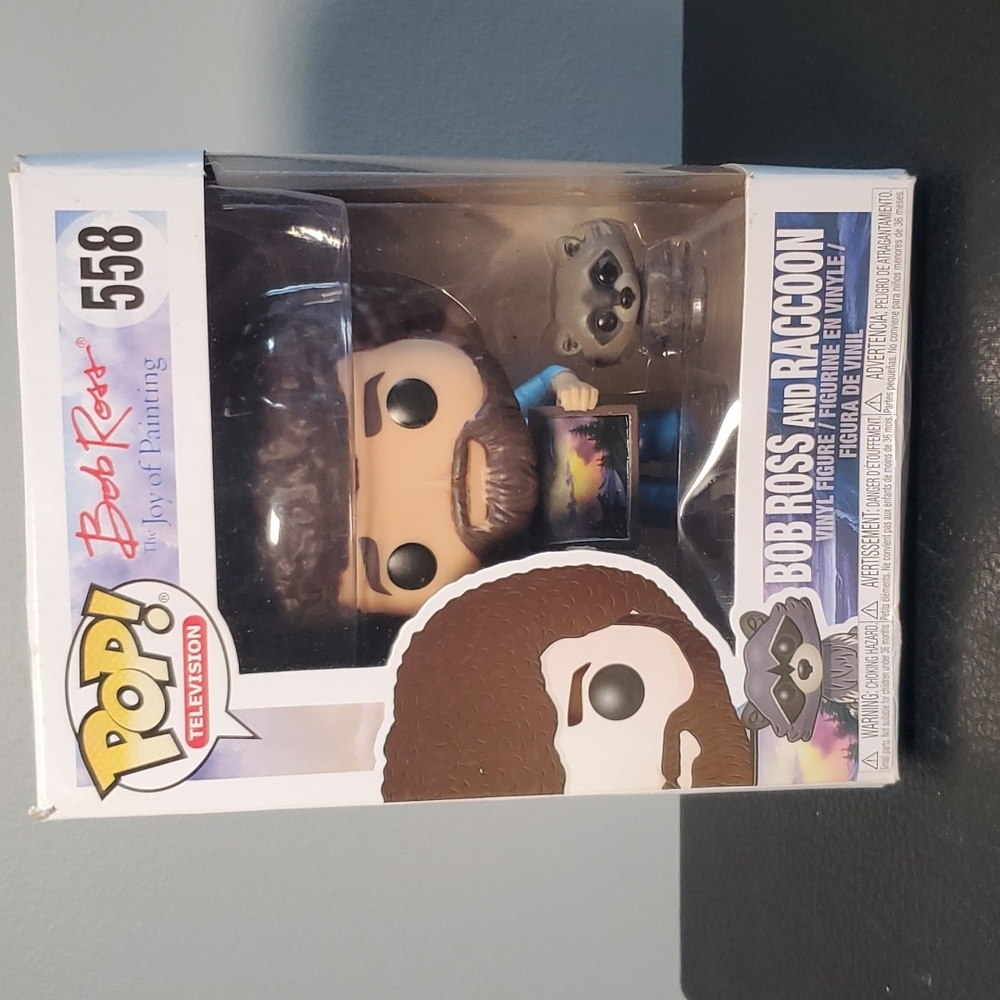 Funko Pop!, Bob Ross and Raccoon